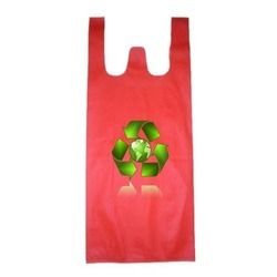 Non Woven W Cut Printed Bags