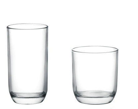 Plain Glass Tumbler