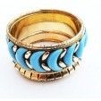 Brass bangle set