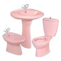 Water Closet And Wash Basin