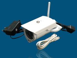 Silver Wireless Hd Cctv Camera