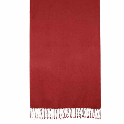 Charmeuse Silk Red Scarf