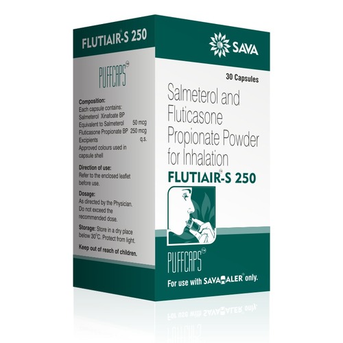 Flutiair S 250 Capsules