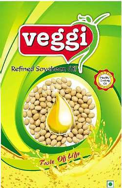 Veggi Refined Soyabean Oil - Available in 1L, 5L, 15L Sizes | Pure Refined Process, Retains Natural Flavor, Ideal for Pickles