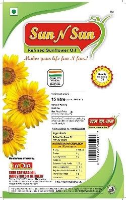 Refined Sunflower Oil