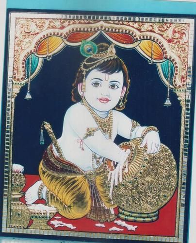 Bal Gopal Tanjore Painting