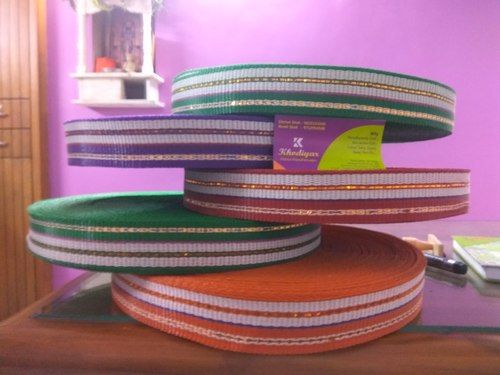 1.5 Inch Jari Multi Color Plain Niwar Tapes