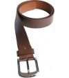 Men Casual Tan Genuine Leather Belt 