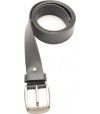 Men Formal Black Genuine Leather Belt