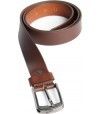 Men Formal Tan Genuine Leather Belt