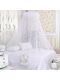 White color bed canopy mosquito net