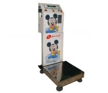 Digital Coin Operated Scale 
