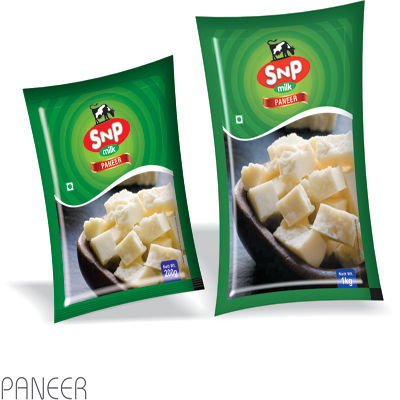 Paneer - Fresh Acid-Set Cheese, Moist and Crumbly Texture for Culinary Delights