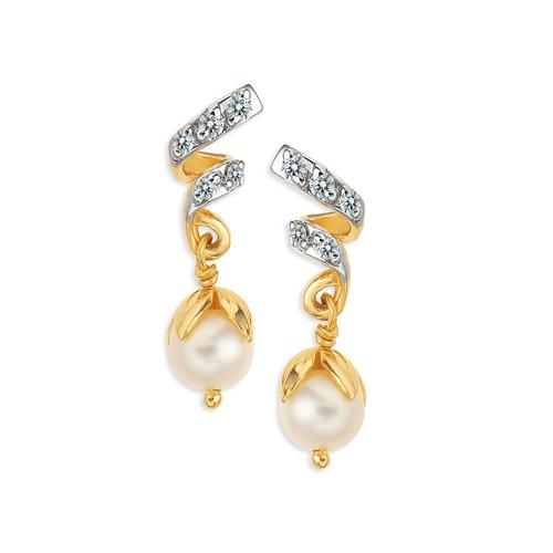 Yellow Gold Drop Earrings