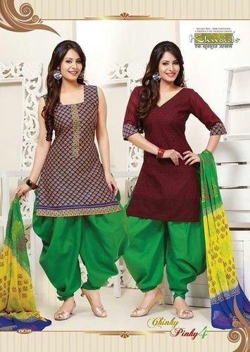 Fancy Cotton Salwar Suit