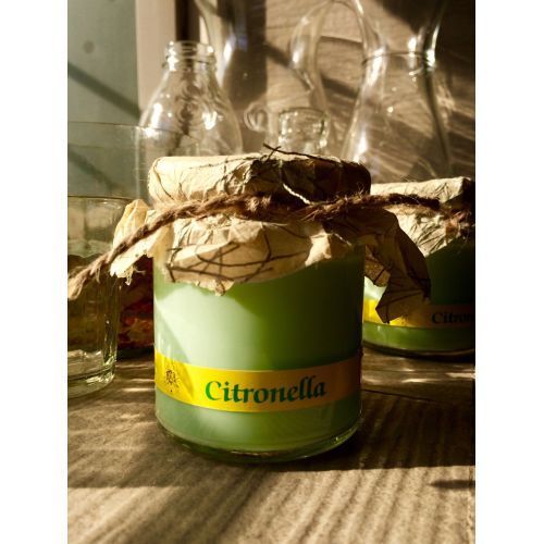 Small Citronella Garden Candles