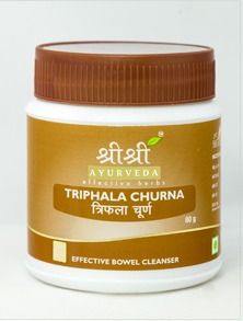 Triphala Churna - Natural Herbal Blend of Haritaki, Vibhitaki & Amalaki | Enhances Digestion, Supports Balanced Tridoshas, Alleviates Constipation & Abdominal Discomfort