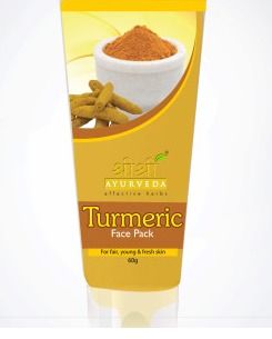 Turmeric Face Pack - Natural Herbal Blend | Enhances Fairness, Reduces Sebum, Suntan, and Blemishes