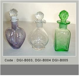 Glass Bottles (Code: DGI-B003, DGI-B004, DGI-B005)