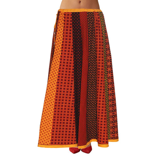 Cotton Long Multi Color Skirt