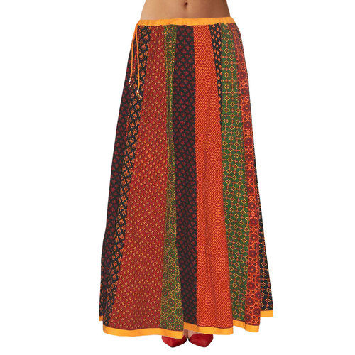 Dandiya Dress Traditional Look Cotton Long Skirt