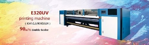 Multicolor Eco Solvent Flex Printing Machine