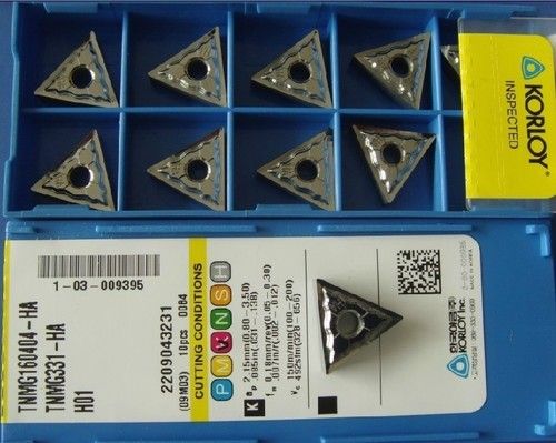 Korloy Carbide Insert TNMG160404-HA H01