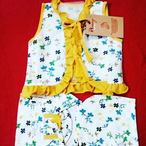 Infant New Born Kids Wear - 100% Cotton, Soft and Luxurious Fabric with Attractive Prints