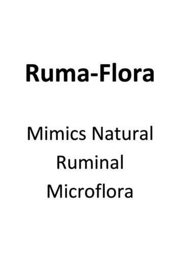 Rumaflora ( Yeast Metabolite Powder )