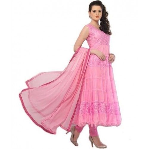Brasso Pink Festive Classic Salwar Suit