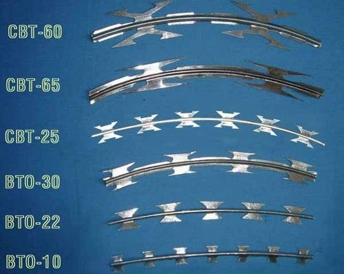 Razor Barbed Wire Fencing - Galvanized Wire and Sheet | Durable, Anti-Rust, Economical Security Solution for Prisons, Military, and Border Protection