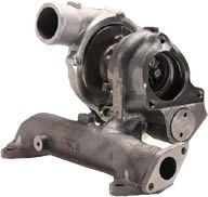 Turbocharger With Integrated Exhaust Manifold