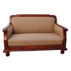 Two Seater Wooden Sofa