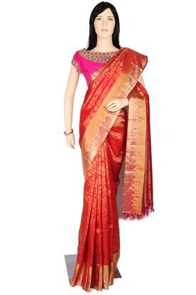 Designer Brocade Silk Saree