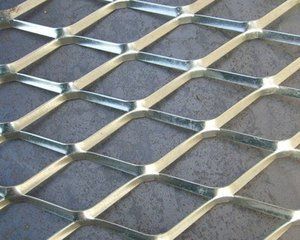 Stretched Aluminum Expanded Metal Mesh