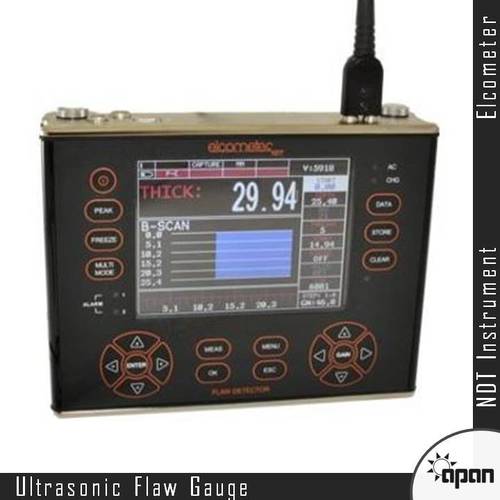 Ultrasonic Flaw Gauge FD800DL - Measuring Range 0.63 - 30480mm, Black | Advanced Flaw Detection, DAC Curves, AWS Sizing, TCG, Temperature Compensation