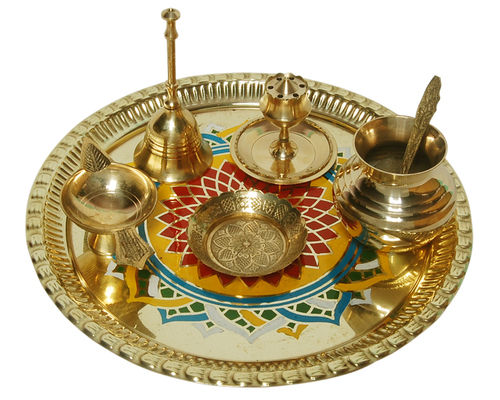 brass pooja items