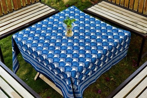 Hand Block Printed Table Cover