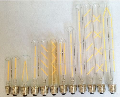 6W LED Dimmable Filament Glass Tube Lamp E27 12Volt T30 LED Dimmable Filament Bulbs