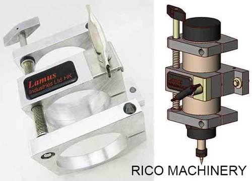 44mm Spindle Clamp - Aluminum Mounting Bracket For CNC, Router, Or Fixture