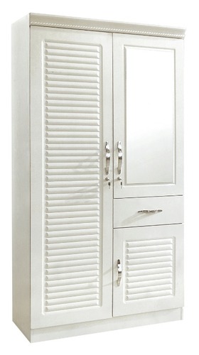 2 डोर पीवीसी वॉर्डरोब उपयोग का प्रकार: एकल उपयोग