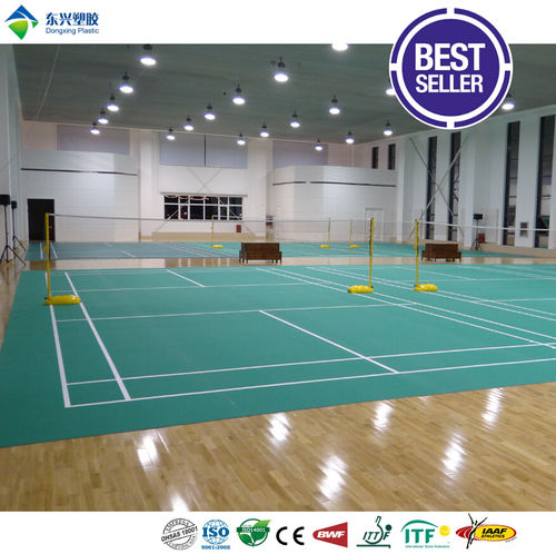 BWF Approved PVC Badminton Court Flooring