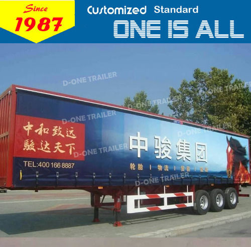 Enclosed Cargo Van Semi Trailer