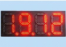 LED Clock (Red Color Light)