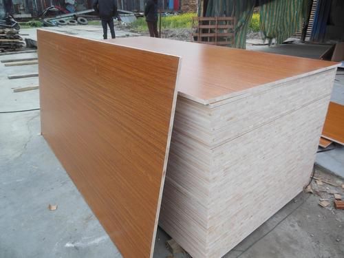 Melamine Block Board Core Material: Harwood