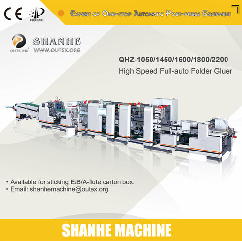 Crash Lock Bottom Folder Gluer Machine