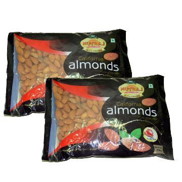 Nutraj California Almonds 500g (Pack Of 2)