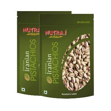 Nutraj Iranian Roasted & Salted Pistachios 250g 