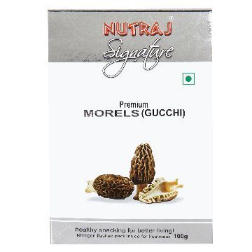 Nutraj Signature - Premium Morels (Gucchi) - 20g - Vacuum Pack