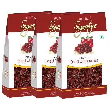 Nutraj Signature Whole Cranberries 100g (Pack Of 3)
